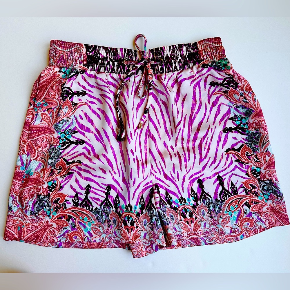 Silk like shorts